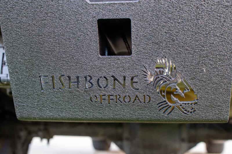 Fishbone Offroad — Fishbone Offroad 2In Receiver Hitch Mounted Step - Black Powdercoat Steel - view 17