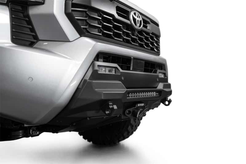 Addictive Desert Designs — Addictive Desert Designs 2024 Toyota Tacoma Stealth Center Mount Winch Front Bumper
Bumper- Front - view 3