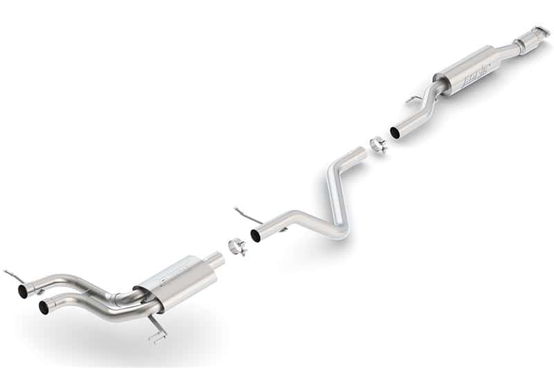 Borla — Borla 13-15 Hyundai Veloster Turbo 1.6L AT/MT FWD 2dr Dual Center Rear Exit Cat-Back Exhaust
Cat-Back System
ExhstSysKt - view 3