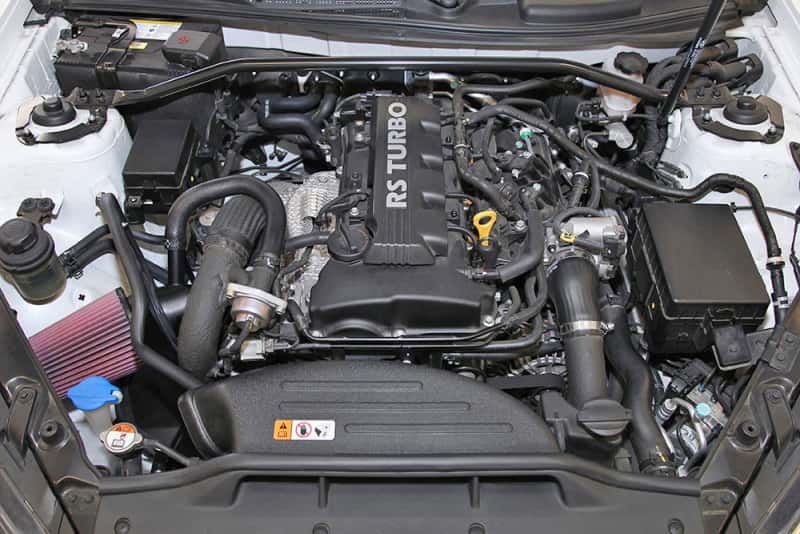 K&N Engineering — K&N 2013 Hyundai Genesis Coupe 2.0L L4 F/I Typhoon Performance Intake Performance kit
Performance Air Inta
Air Intake System - view 14