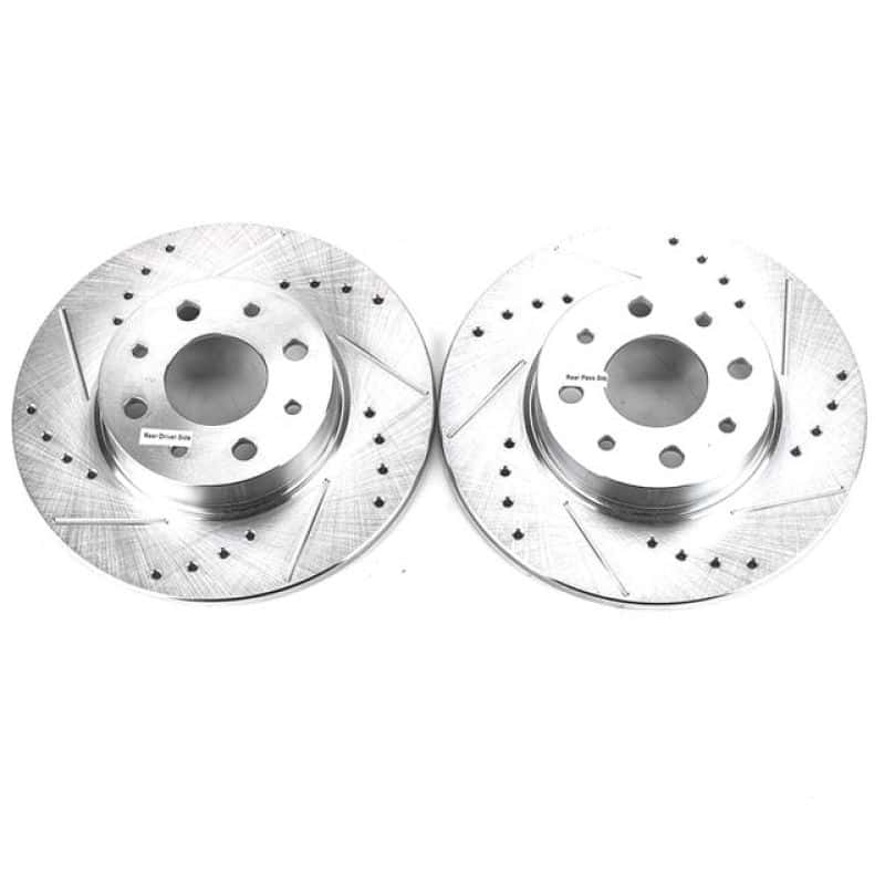PowerStop — Power Stop 13-18 Fiat 500 Rear Evolution Drilled & Slotted Rotors - Pair
PowerStop XPR - view 1
