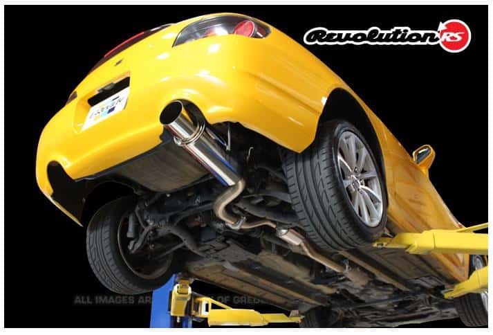 GReddy — GReddy 00-08 Honda S2000 63.5mm Revolution RS Single Exit Cat-Back Exhaust - view 1