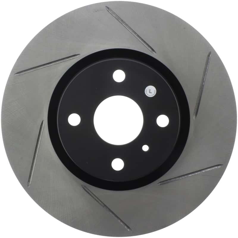 Stoptech — StopTech 16-18 Mazda Miata MX-5 Sport Slotted Front Left Rotor
Sport Slotted Rotor - view 1