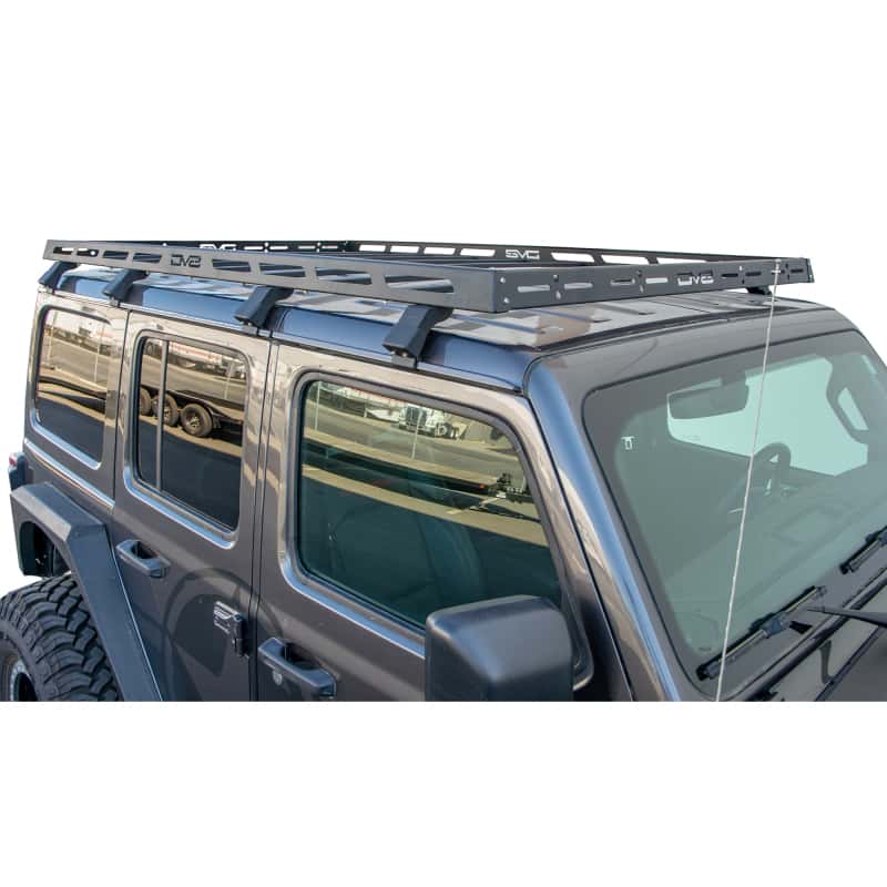 DV8 Offroad — DV8 Offroad 18-21 Jeep Wrangler JL 4-Door Roof Rack - view 8