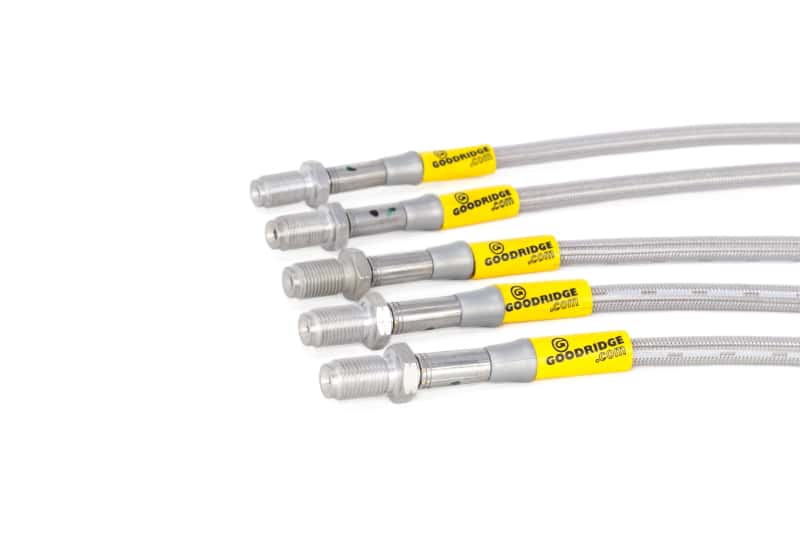 Goodridge — Goodridge 8/84-7/87 Toyota Corolla GTS Stainless Steel Brake Line Kit
Brake Hose Kit - view 4