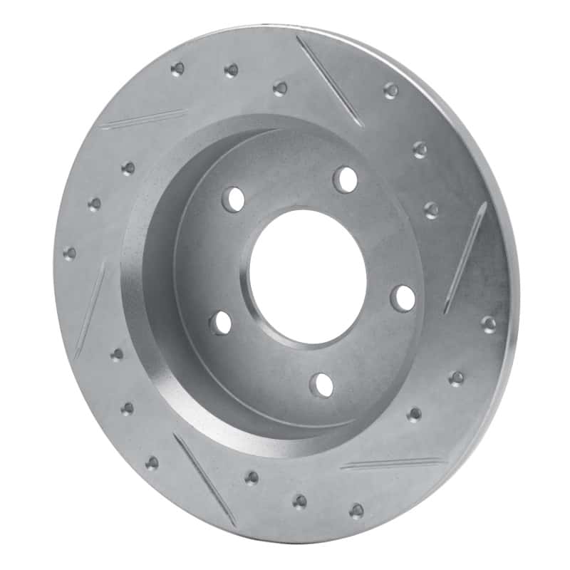 R1 Concepts — R1 84-88 Pontiac 6000 Rear Left Drilled & Slotted Silver Brake Rotor
R1 Brake Rotor Drill - view 4