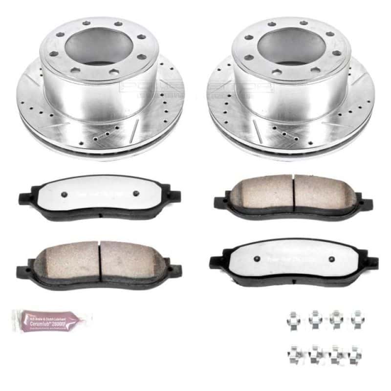 PowerStop — Power Stop 05-07 Ford F-250 Super Duty Rear Z36 Truck & Tow Brake Kit - view 1
