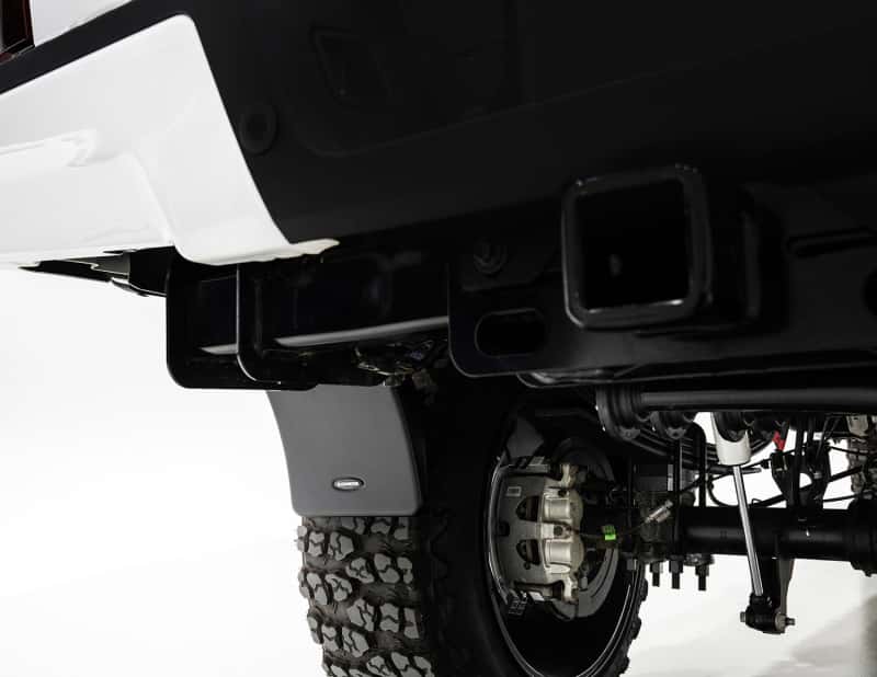 Bushwacker — Bushwacker 14-18 Chevrolet Silverado 1500 Trail Armor Rear Mud Flaps (Fits Pocket Style Flares)
BW - Mud Flaps, Pair
Mud Flap - view 9
