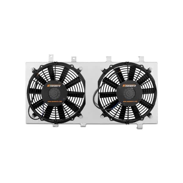 Mishimoto — Mishimoto 01-03 Mazda Protege Aluminum Fan Shroud Kit
Cooling Fan Assembly - view 3
