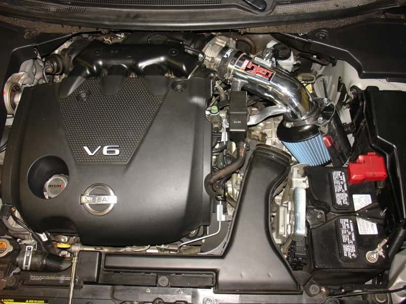 Injen — Injen 13-18 Nissan Altima 2.5L 4cyl  Black Short Ram Intake w/ MR Tech/Heat Shield
Short Ram Intake
Air Intake Kit - view 4