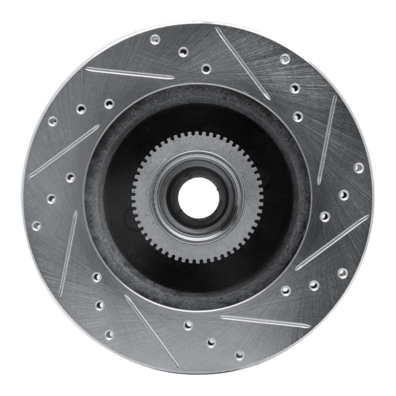 R1 Concepts — R1 93-96 Dodge DAKOTA RWD Front Left Drilled & Slotted Silver Brake Rotor
R1 Brake Rotor Drill - view 5
