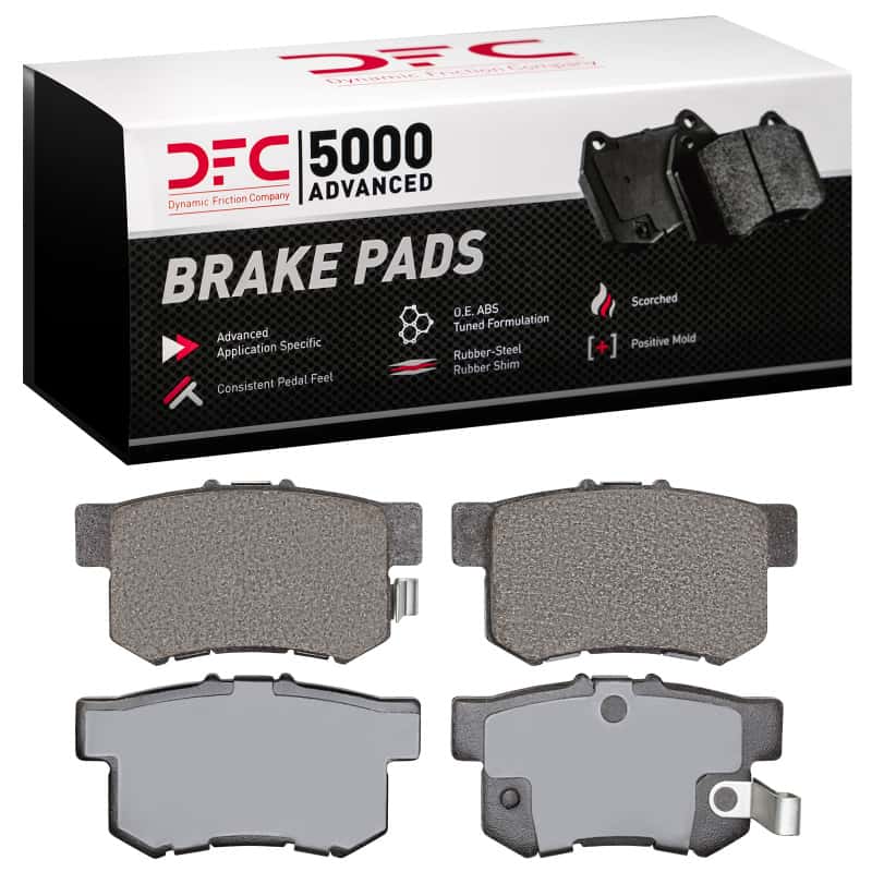 DFC — DFC 91-12 Acura LEGEND Rear 5000 Advanced Ceramic Brake Pads
DFC Brake Pad Set - view 1