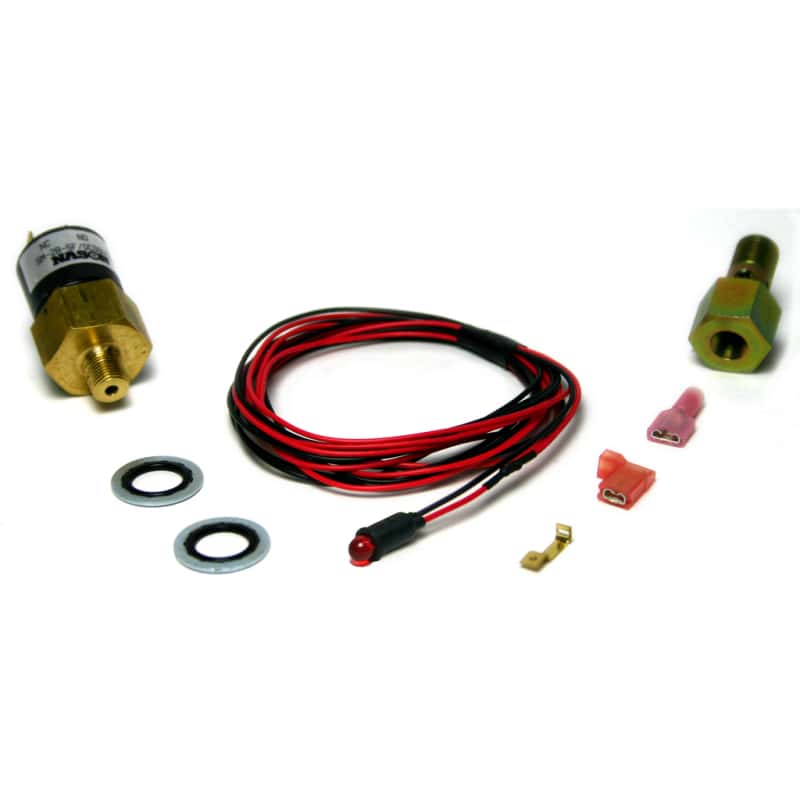 BD Diesel — BD Diesel Low Fuel Pressure Alarm Kit Red LED - 1998-2007 Dodge 24-valve
LOW PRESS ALARM KIT - view 1