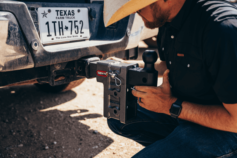 GEN-Y Hitch — Gen-Y Mega Duty 2in Shank 12.5in Drop 10K Hitch w/GH-031 Dual-Ball/GH-032 Pintle Lock
Drop Hitch - view 4
