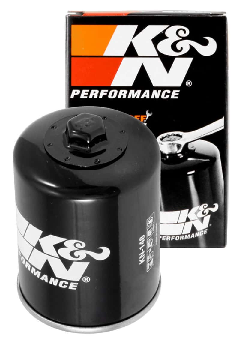 K&N Engineering — K&N 01-12 Yamaha FJR 1300/1300A/1300AE/1300AS 2.688in OD x 3.813in H Oil Filter - view 5