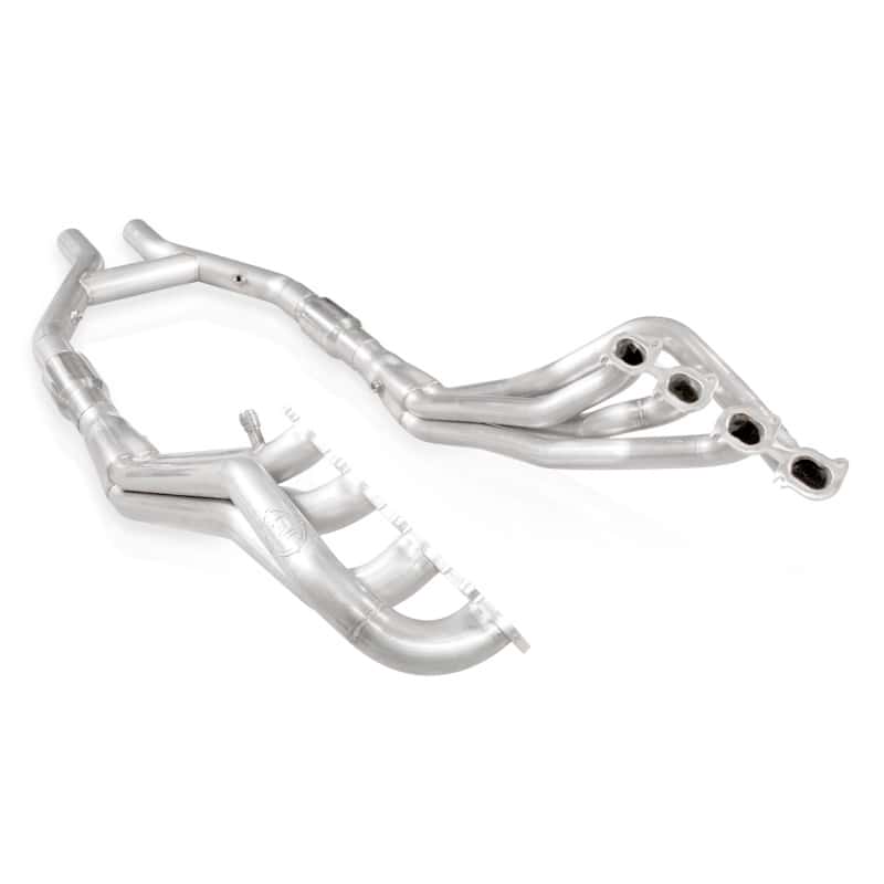 Stainless Works — Stainless Works 2007-14 Shelby GT500 Headers 1-7/8in Primaries High-Flow Cats H-Pipe
Exhaust System - view 1