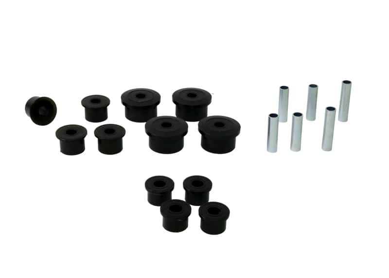 Whiteline — Whiteline 1986-1999 Jeep Cherokee Spring - Eye Front/Rear And Shackle Bushing
Bushing Kit - view 3