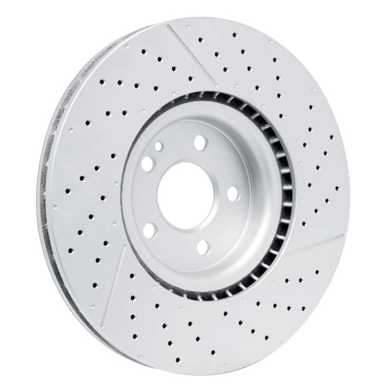 DFC — DFC 14-19 Mercedes-Benz CLA45 AMG Front Drilled GeoSPEC Coated Rotor and Slotted
DFC Brake Rotor - view 4