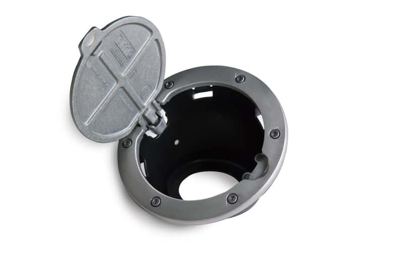 AMP Research — AMP Research 2007-2017 Jeep Wrangler JK 2/4 Door Fuel Door - Brushed - view 8