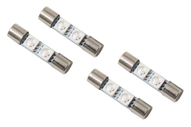 Diode Dynamics — Diode Dynamics 28mm SMF2 LED Bulb - Green Set of 4 - view 1