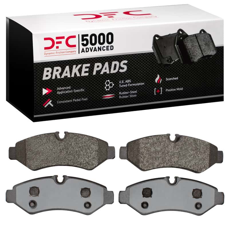 DFC — DFC 19-25 Mercedes-Benz Sprinter 2500 Rear 5000 Advanced Semi Metallic Brake Pads
DFC Brake Pad Set - view 1