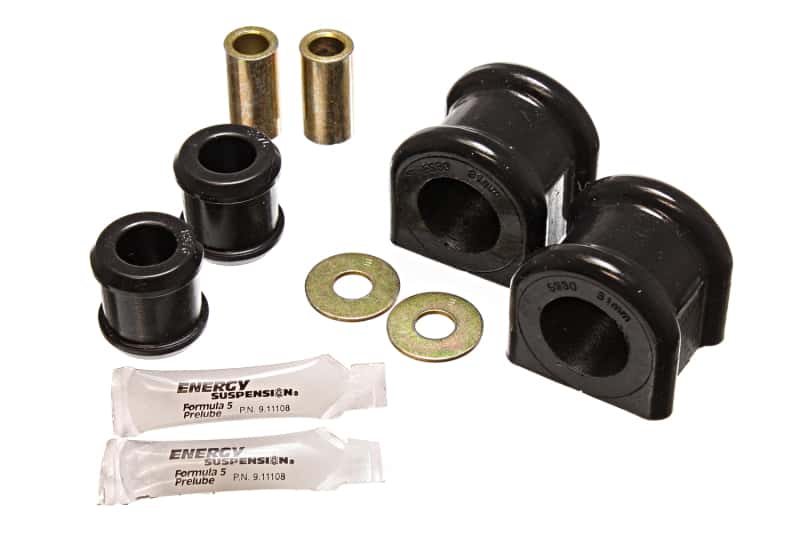 Energy Suspension — Energy Suspension 07-11 Jeep Wrangler JK Black Front 31mm Sway Bar and End Link Bushing Set
Sway Bar Bushing Kit - view 4