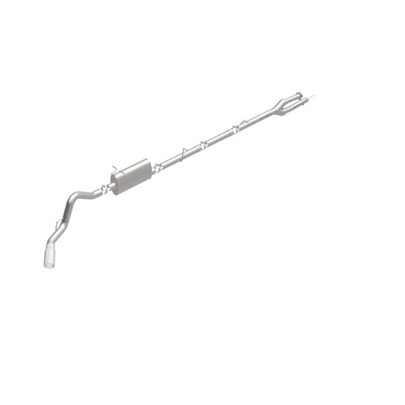 Magnaflow — MagnaFlow Sys C/B 11-15 Ford Super Duty F250 6.2L EC CC, SS 3.5in Single Rear Pass Side Ext 5in Tip
Cat-Back - view 4