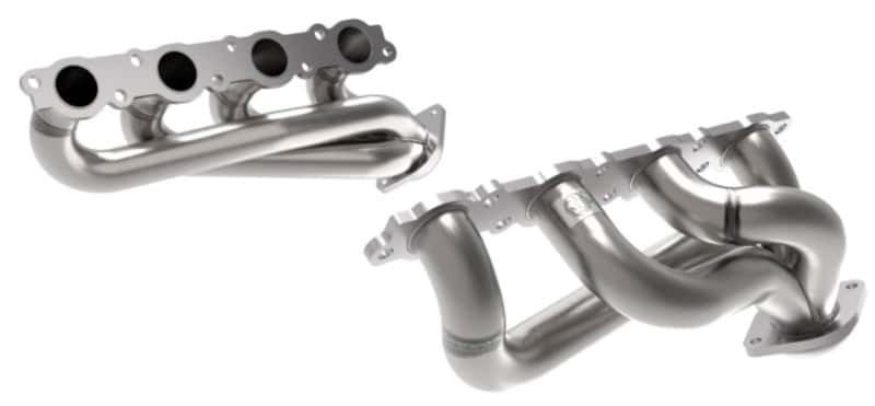 aFe — aFe Twisted Steel 1-7/8in 304 SS Headers 20-21 Ford F-250/F-350 V8-7.3L
Twisted Steel Header - view 2