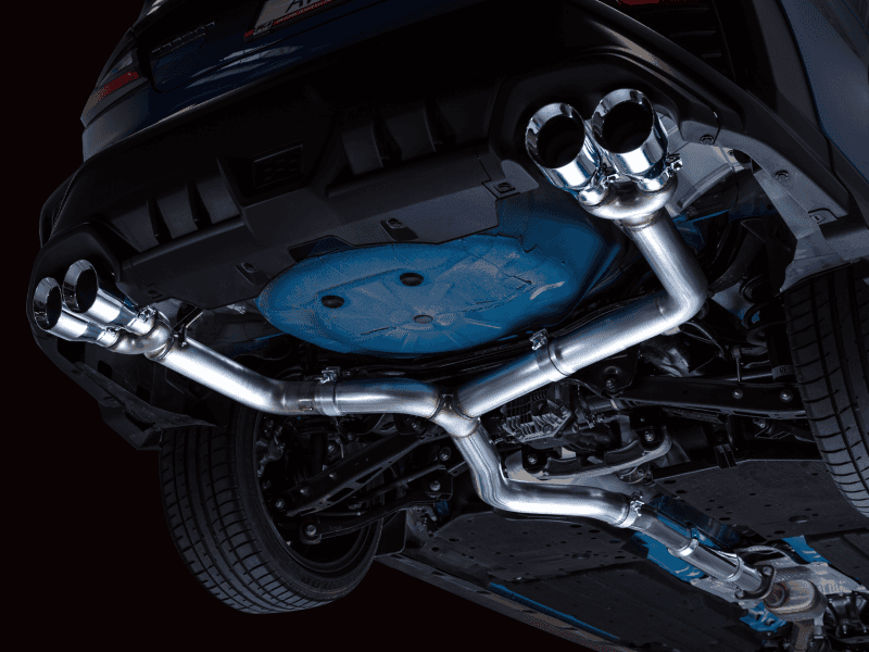 AWE Tuning — AWE Tuning 2022+ VB Subaru WRX Track Edition Exhaust - Chrome Silver Tips
Track Exhaust - view 2