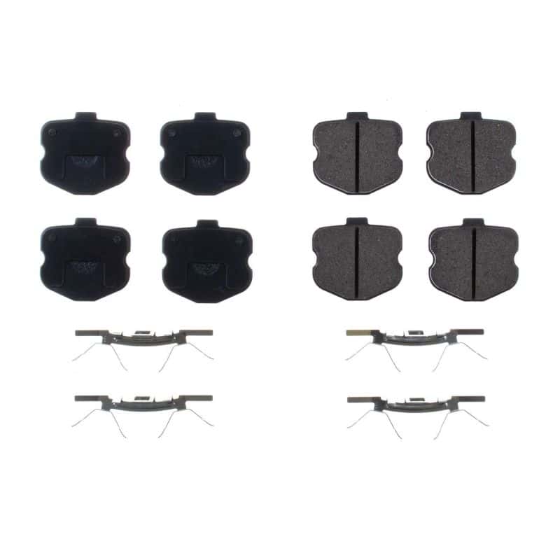 PowerStop — Power Stop 06-13 Chevrolet Corvette Rear Z17 Evolution Ceramic Brake Pads w/Hardware
Z17 Brake Pads - view 1