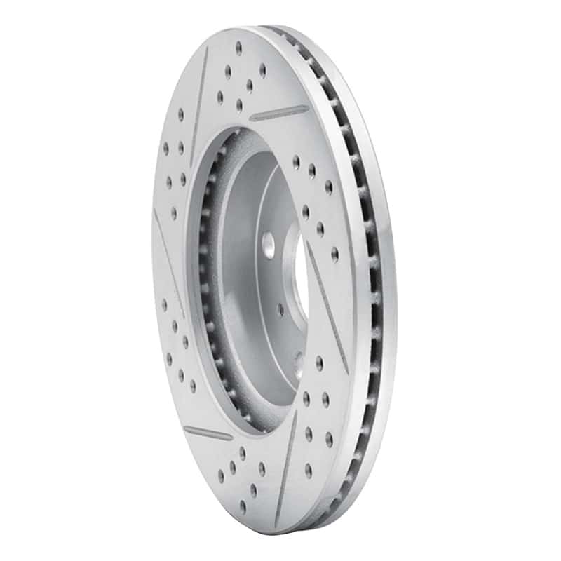 R1 Concepts — R1 04-06 Scion Xb Front Right Drilled & Slotted Geo-Carbon Rotor - view 4