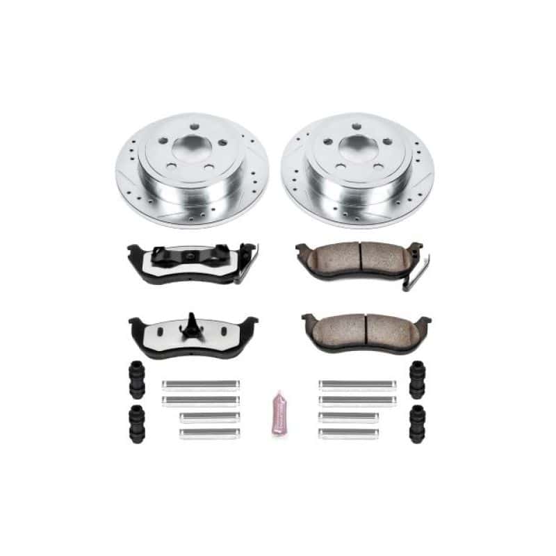PowerStop — Power Stop 03-07 Jeep Liberty Rear Z36 Truck & Tow Brake Kit - view 1