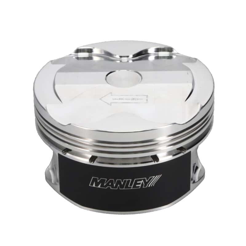 Manley Performance — Manley 2018+ Ford Coyote 5.0L DOHC +1cc Dish 3.662in Bore 11:1 CR Platinum Extreme Duty Piston Set
Piston Set - view 8