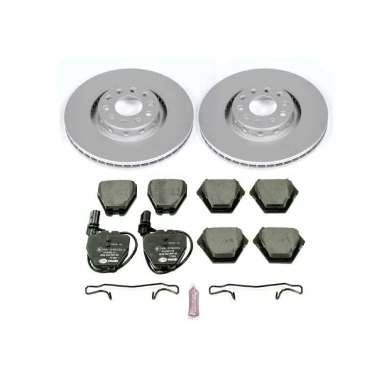 PowerStop — Power Stop 02-04 Volkswagen Passat Front Euro-Stop Brake Kit - view 1