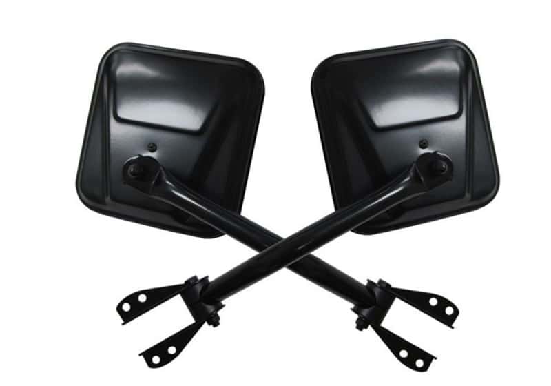 Rampage — Rampage 1955-1983 Jeep CJ5 Side Mirrors - Black
Door Mirror Set - view 2
