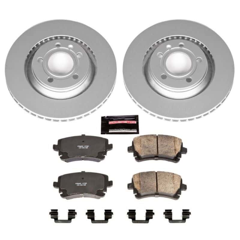 PowerStop — Power Stop 04-09 Audi S4 Rear Z23 Evolution Sport Coated Brake Kit - view 1