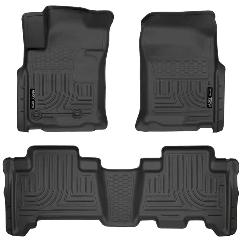 Husky Liners — Husky Liners 10-12 Toyota 4Runner/Lexus GX460 WeatherBeater Combo Black Floor Liners
Floor Liners - view 1