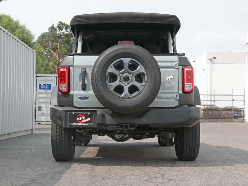 aFe — aFe Apollo GT Series 3in 409SS Cat-Back Ford Bronco 2021 L4 2.3L/V6 2.7L - Polished
Cat-Back Exhaust - view 4