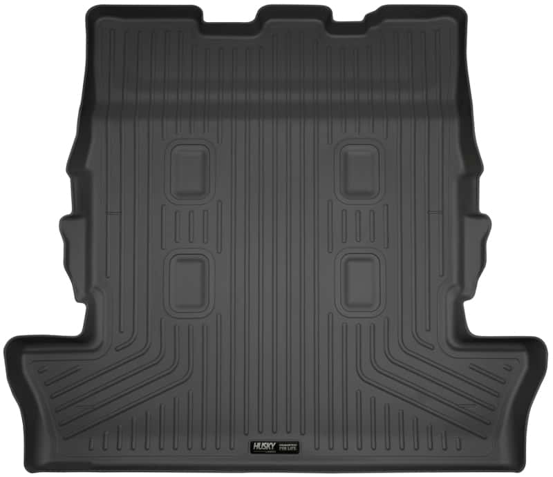 Husky Liners — Husky Liners 13-16 Lexus LX570 / 13-16 Toyota Land Cruiser Weaterbeater Black Cargo/Trunk Liner
Cargo Liner - view 1
