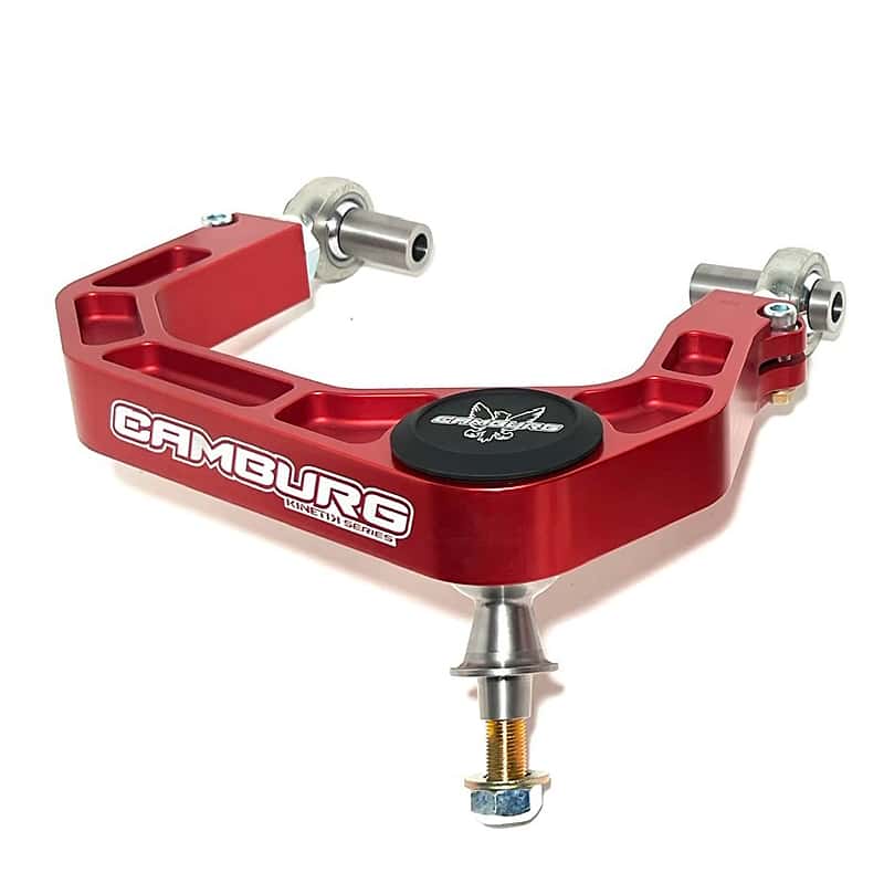 Camburg — Camburg Chevy/GMC 1500 2WD/4WD 19-23 KINETIK V2 Performance Billet Uniball Upper Arms (Red)
Control Arm Kit - view 2