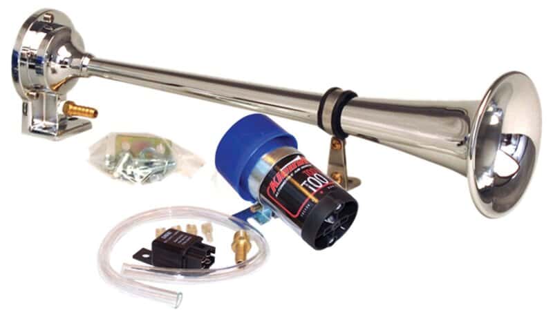 Kleinn Air Horns — Kleinn Chrome Direct Drive Single Horn/ 13.5In - Chrome-Plated Spun Copper
Direct Drive Horn - view 2