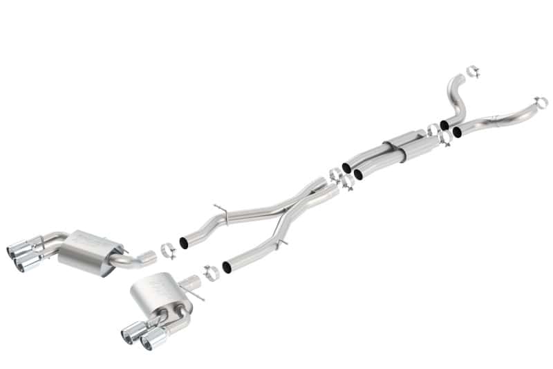 Borla — Borla 16-17 Camaro SS 6.2L Dual Tip Dual Split Rear Exit Dual Mode Catback Exhaust (NPP)
Cat-Back System - view 2