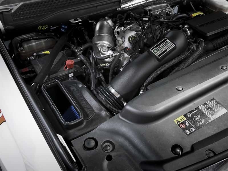 aFe — aFe Quantum Pro 5R Cold Air Intake System 17-18 GM/Chevy Duramax V6-6.6L L5P - Oiled
QUANTUM Intake - view 7