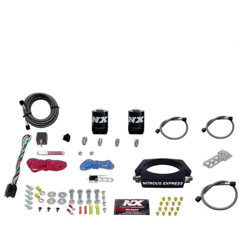 Nitrous Express — Nitrous Express GM LS 90mm Nitrous Plate Kit (50-400HP) w/o Bottle
Injection System Kit
N2OSys - view 3