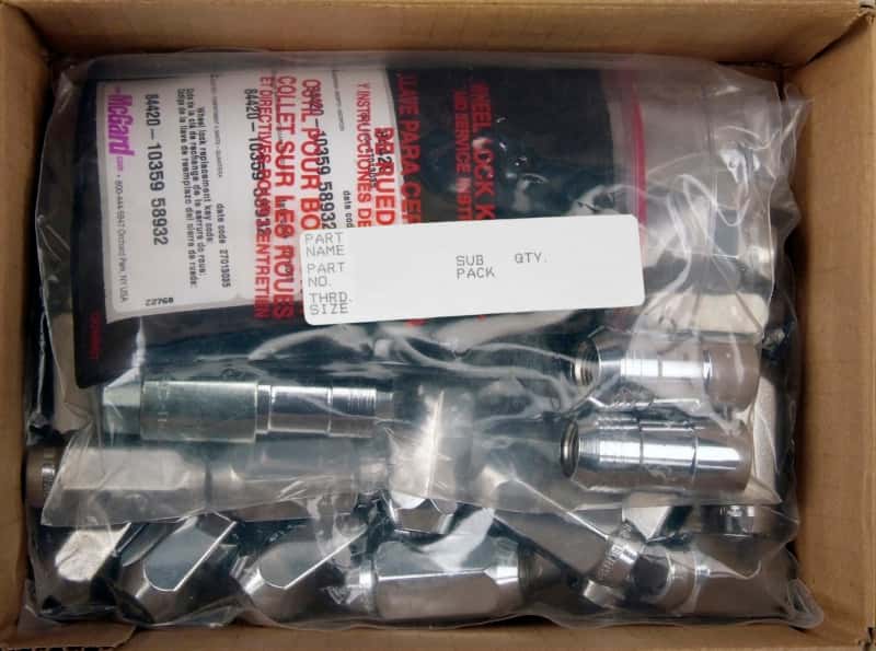 McGard — McGard 8 Lug Hex Install Kit w/Locks (Cone Seat Nut) M14X1.5 / 22mm Hex / 1.945in. Length - Chrome
WHEEL INSTALL KIT - view 6