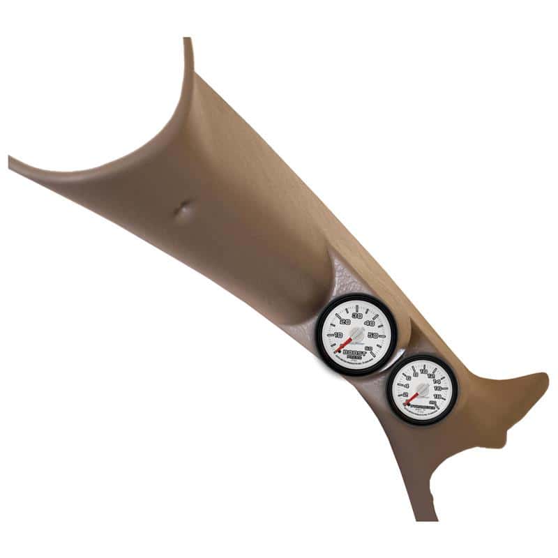 AutoMeter — Autometer 04-09 Dodge Ram L6-5.9L Diesel A-Pillar Gauge Kit Boost/EGT 0-60PSI / 0-2000 Deg
DODGE RAM, 03-09, DU - view 2
