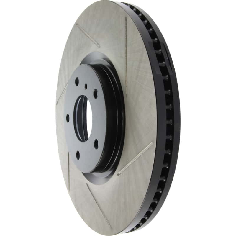 Stoptech — StopTech Power Slot 07-08 Infinity G35 2WD / 08 G37 Coupe SportStop Slotted Front Left Rotor
StopTech Power Slot 07-08 Infiniti G35 2WD / 08 G37 Coupe SportStop Slotted Front Left Rotor
Sport Slotted Rotor
Disc Brake Rotor - view 4