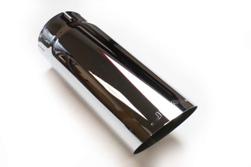 JBA — JBA 4in x 4.5in x 12in Angle Cut Chrome Plated Exhaust Tip
Exhaust Tip - view 1