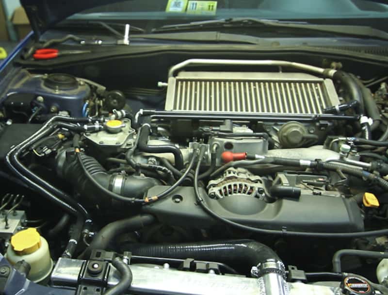 Mishimoto — Mishimoto 01-05 Subaru WRX Blue Silicone Ancillary Hoses
Coolant Hose Kit - view 5