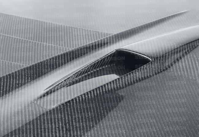 Seibon — Seibon 09-12 Nissan GTR R35 DS-Style Carbon Fiber Hood - view 9